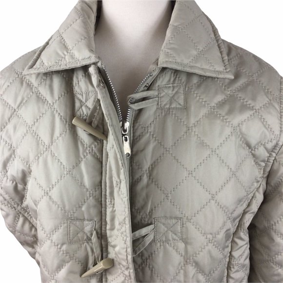 Momentum Outfitters Lightweight Tan Zip/Toggle Jacket, Medium - Picture 2 of 8